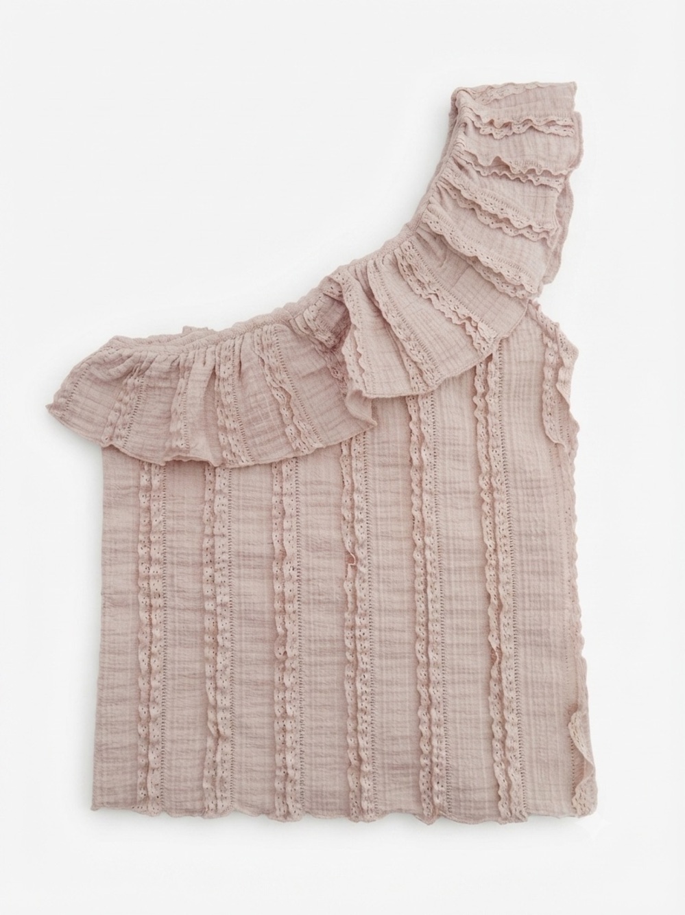 GLG One Shoulder Textured Top - Picture 2 of 6